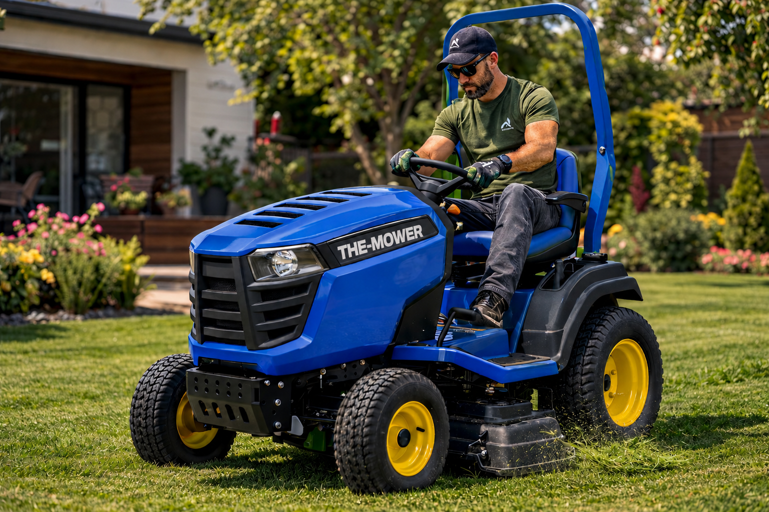The-Mower 46" 22HP Gas-Powered Hydrostatic Riding Lawn Mower - Image 3