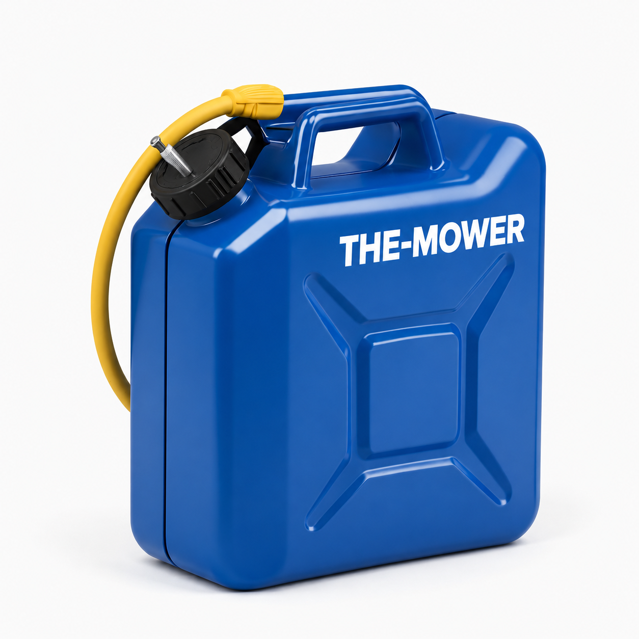 The-Mower 5-Liter Portable Fuel Can with Flexible Pour Spout